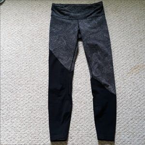 Lululemon Black and White Polka Dot leggings